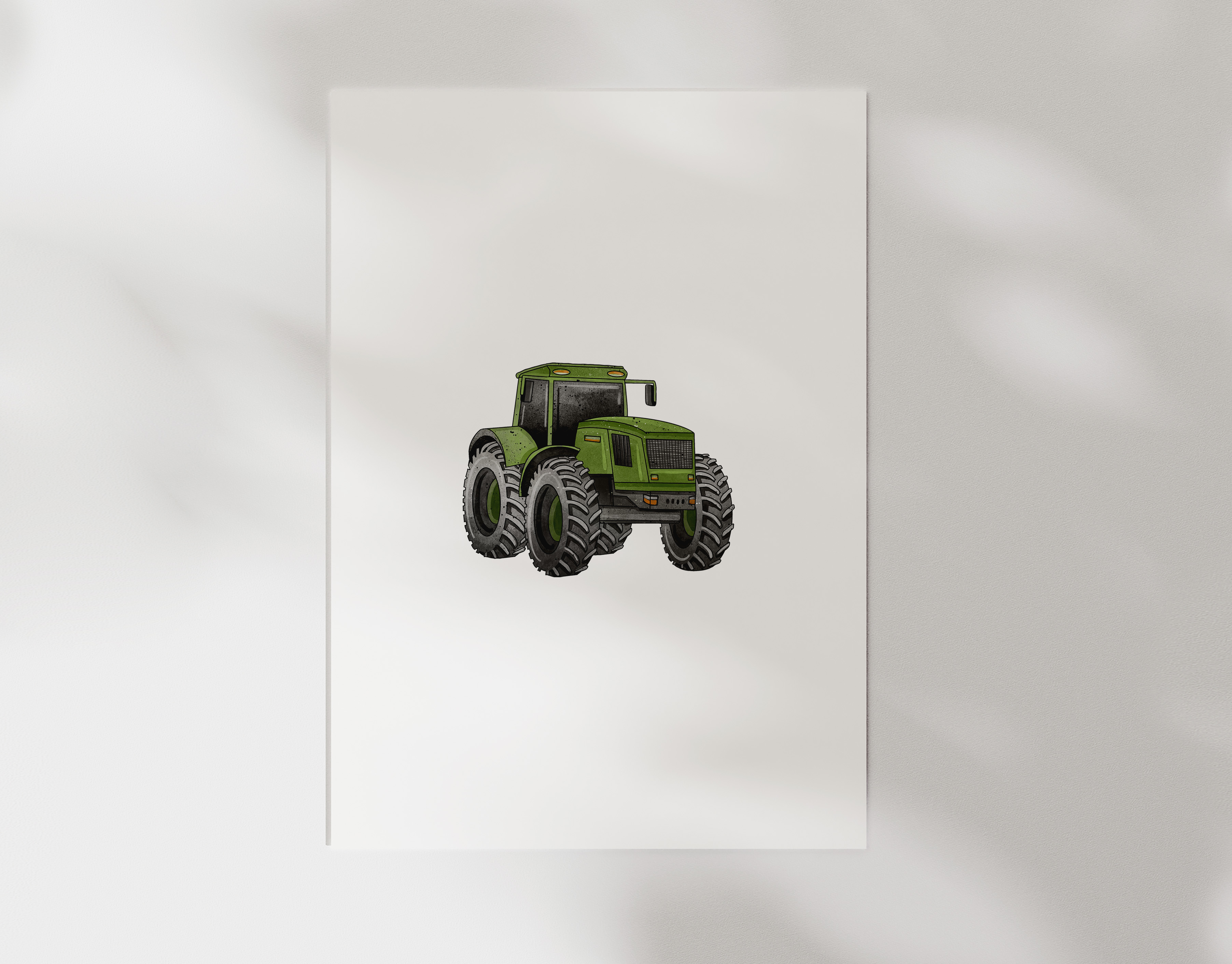 Bügelbild Bulldog Trekker Traktor Kollektion Move ca. 9x7 cm BxH