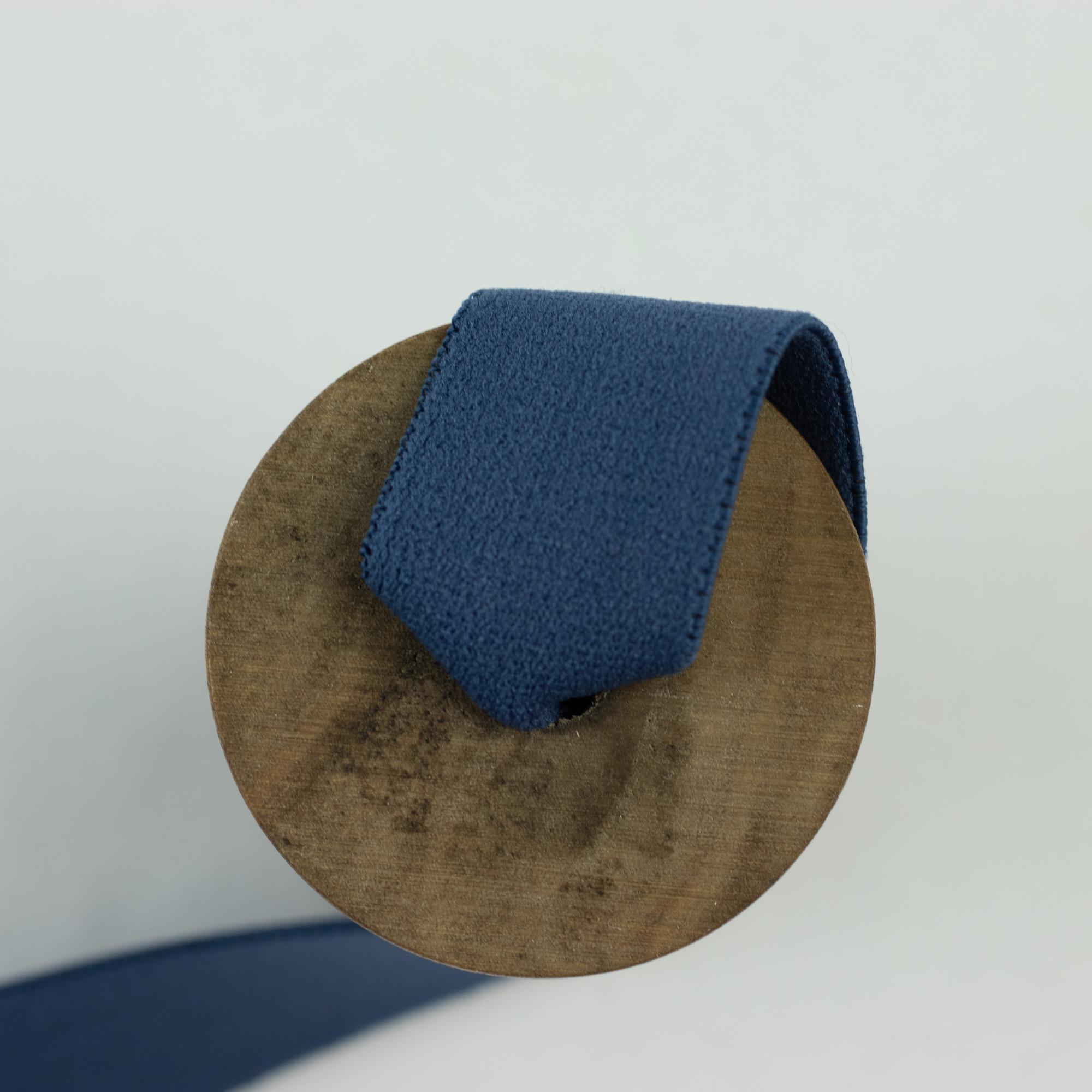 Gummiband Wäschegummi Uni Blau 2,5 cm