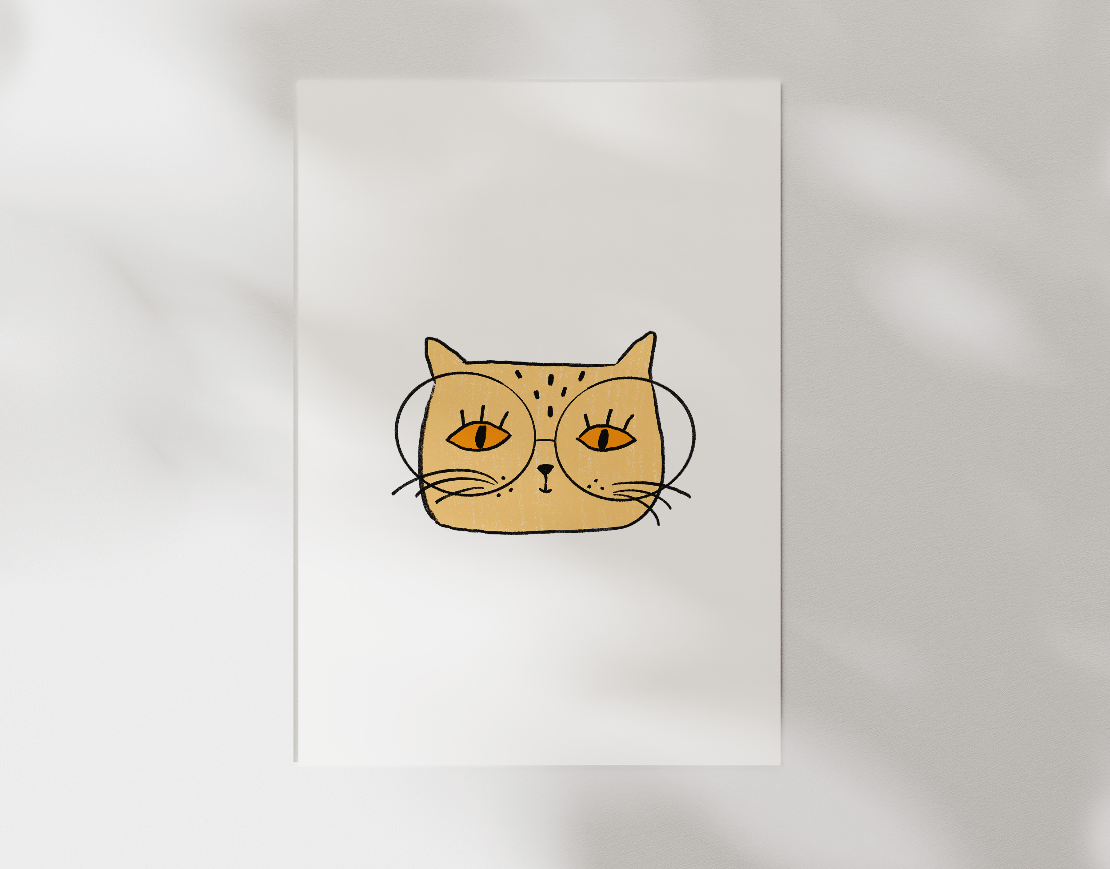 Bügelbild Miauuu Katze Kollektion Wild Trouble ca. 14,5x10 cm BxH