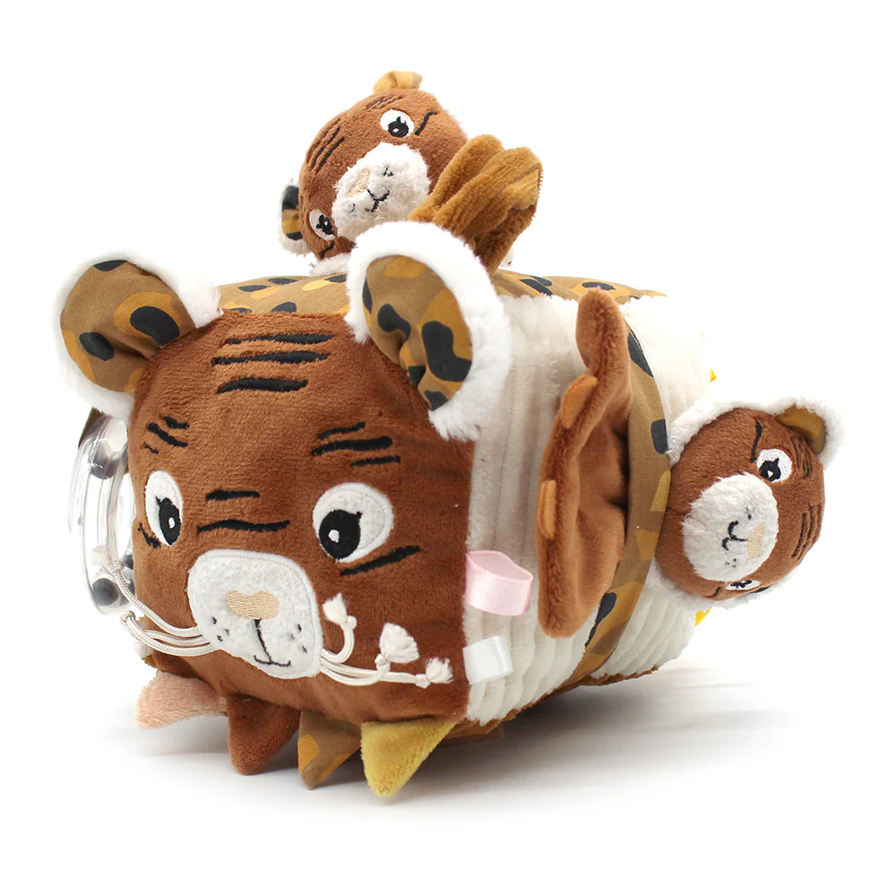 Baby Activity Würfel Speculos der Tiger-Aktivitätswürfel Babyspielzeug Spielzeug