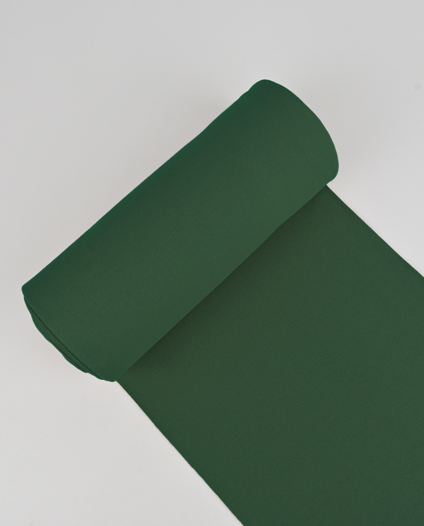 Feinstrick Bündchen Rom Uni Einfarbig Schlauch 35 cm WB aufgeschnitten 70 cm WB