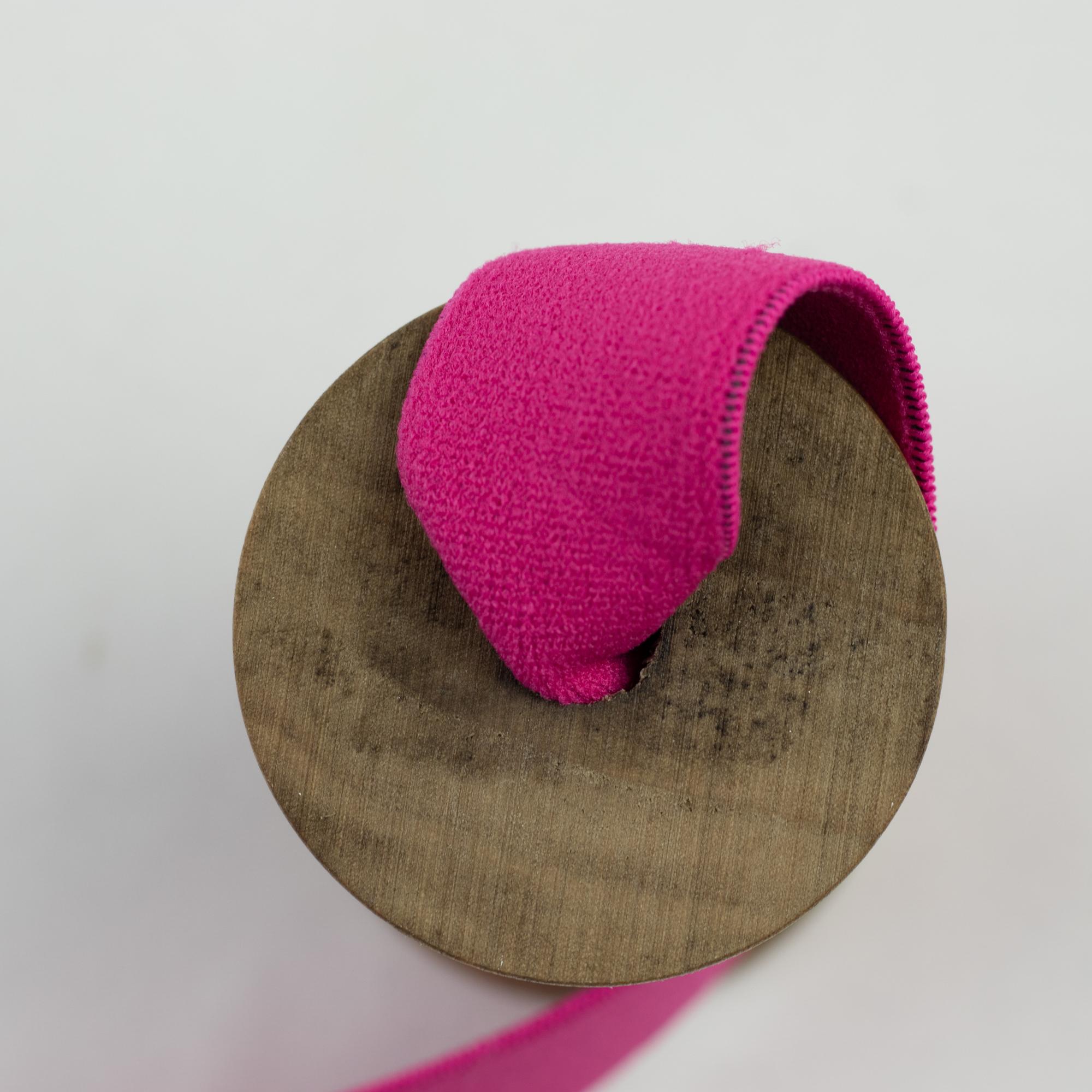 Gummiband Wäschegummi Uni Pink 2,5 cm