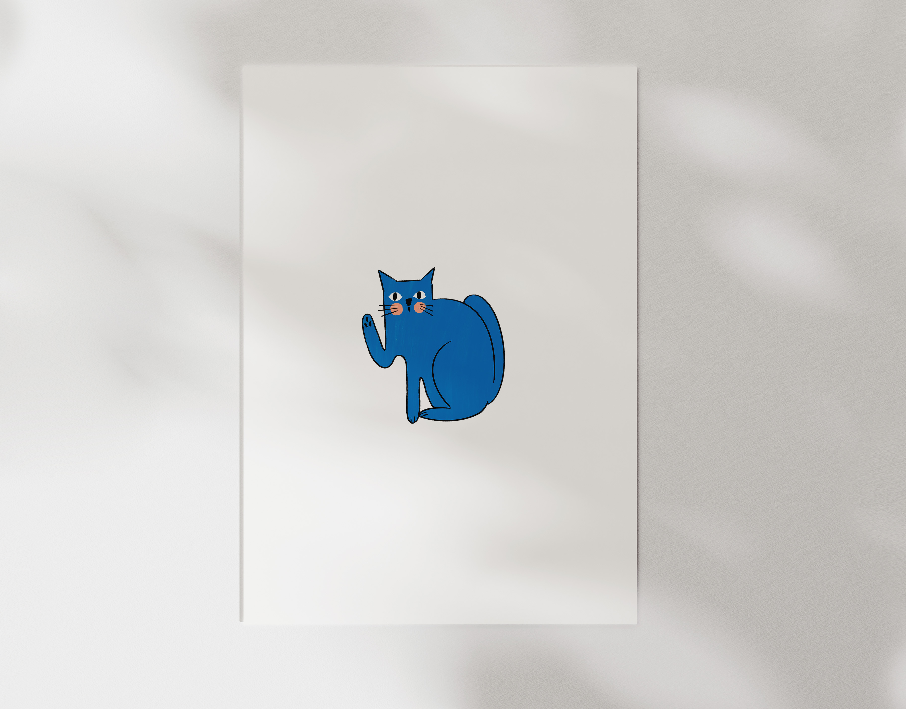 Bügelbild Partycat Katze Kollektion Wild Trouble ca. 7x7,5 cm BxH