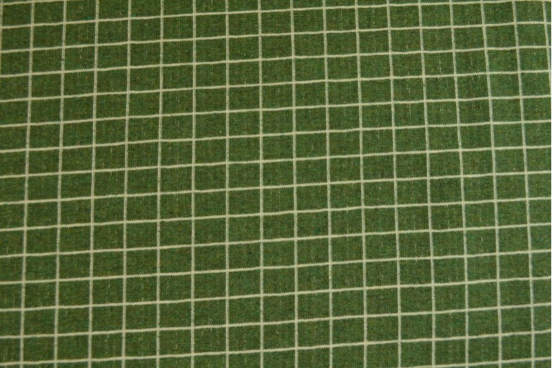 Checker French Terry Grid Elastisch Claas Uni Melange Sommersweat 175 cm WB