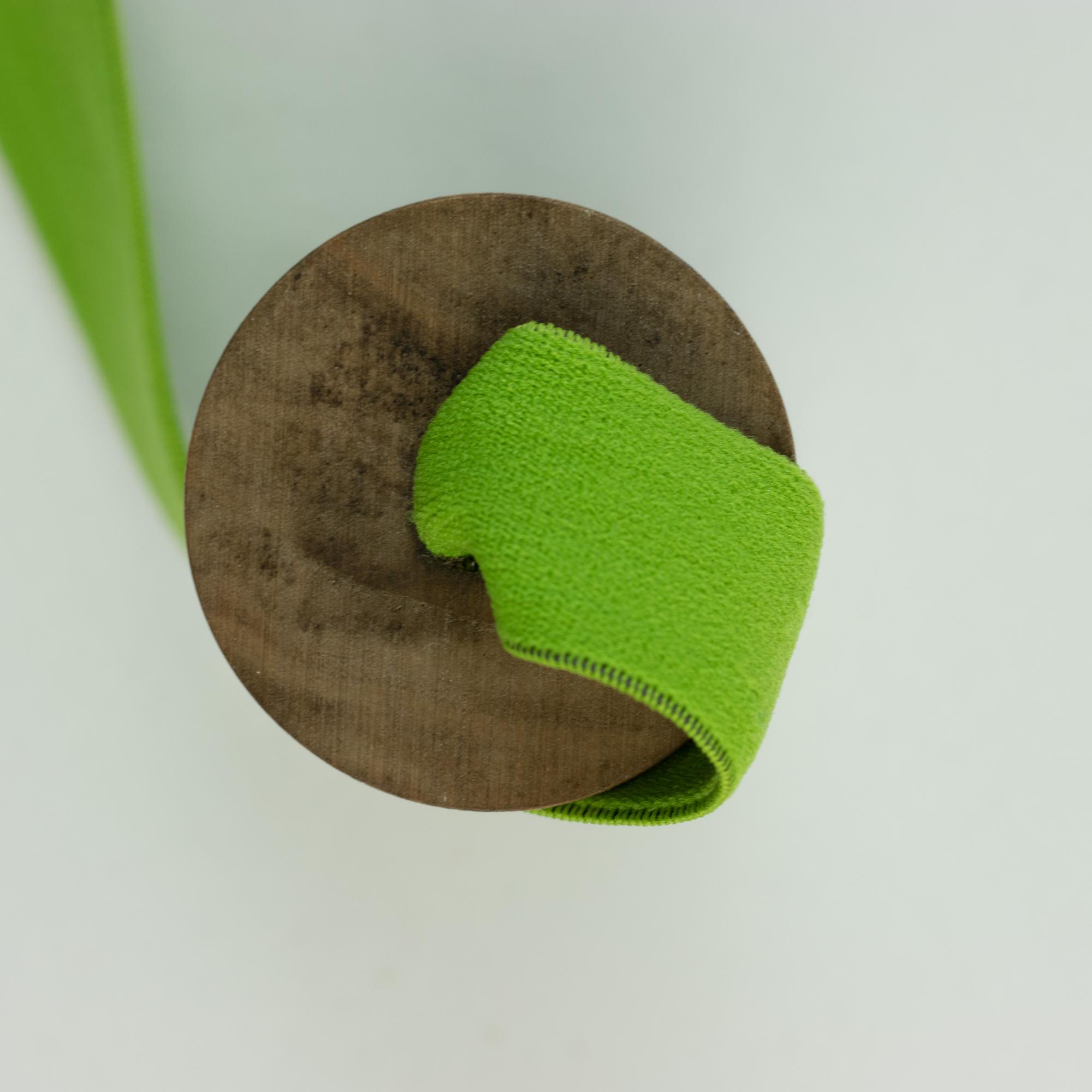 Gummiband Wäschegummi Uni Grasgrün 2,5 cm
