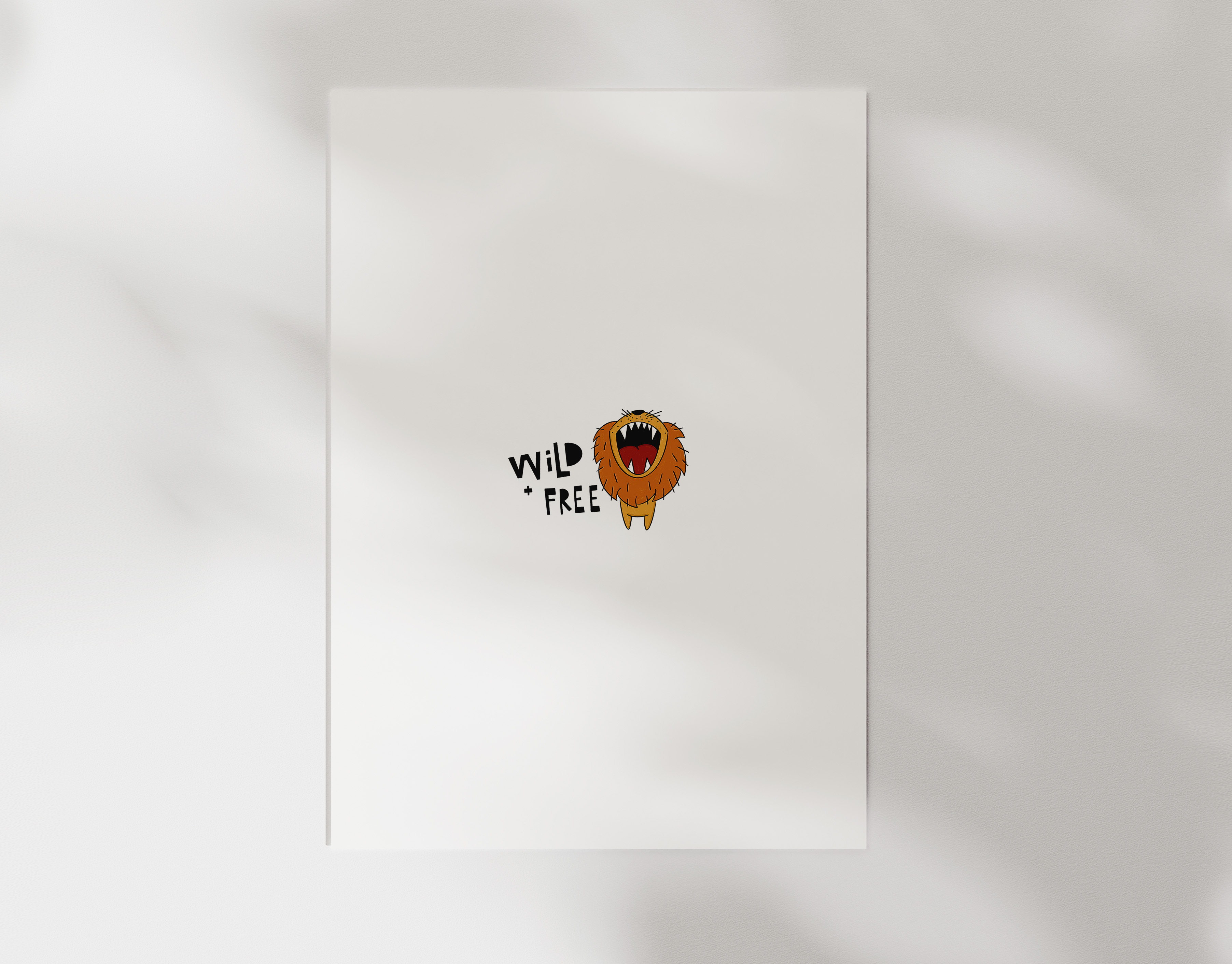 Bügelbild Wild+Free Löwe Kollektion Wild Trouble ca. 8,5x5,5 cm BxH