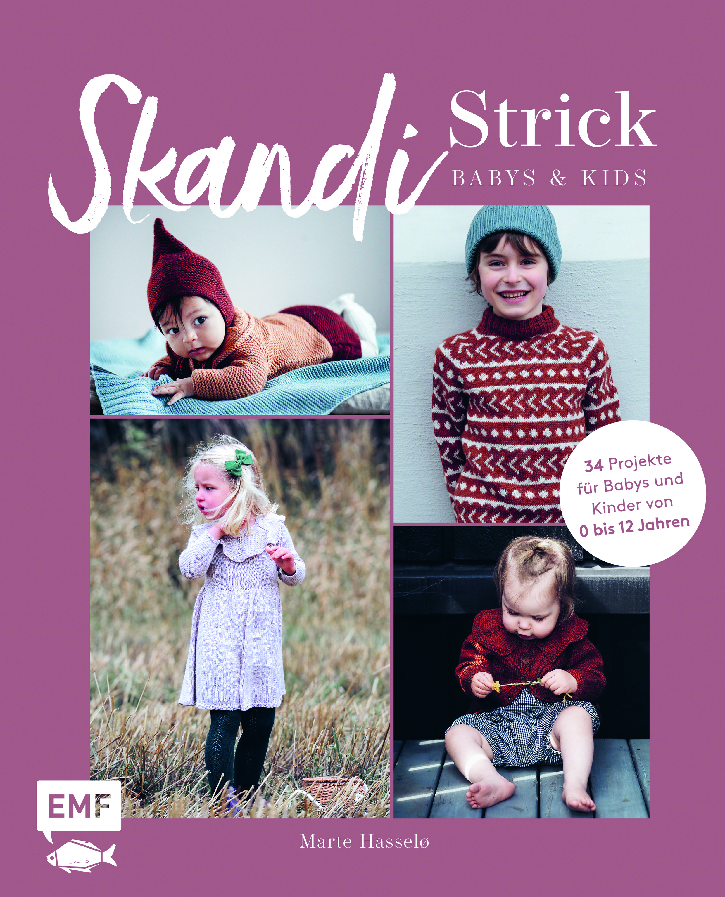 Strickanleitung Stricken Buch Skandi-Strick – Babys & Kids 0 bis 12 Jahre Hardcover